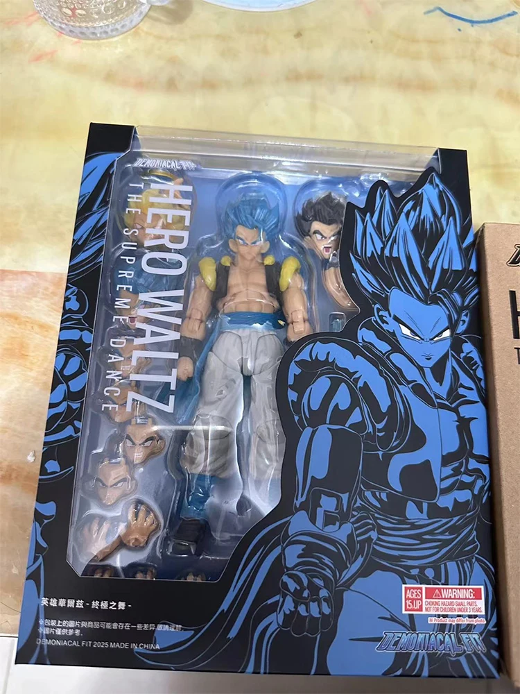 Gogeta Blue Super Saiyan Action Figure 3 Gogeta Blue Super Saiyan Action Figure - Image 3
