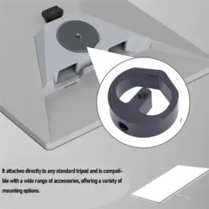 Black Satellite Tripod Pipe Adapter for Outdoor Use 9 S15b8b55c3c864072b992b61babe90beeD