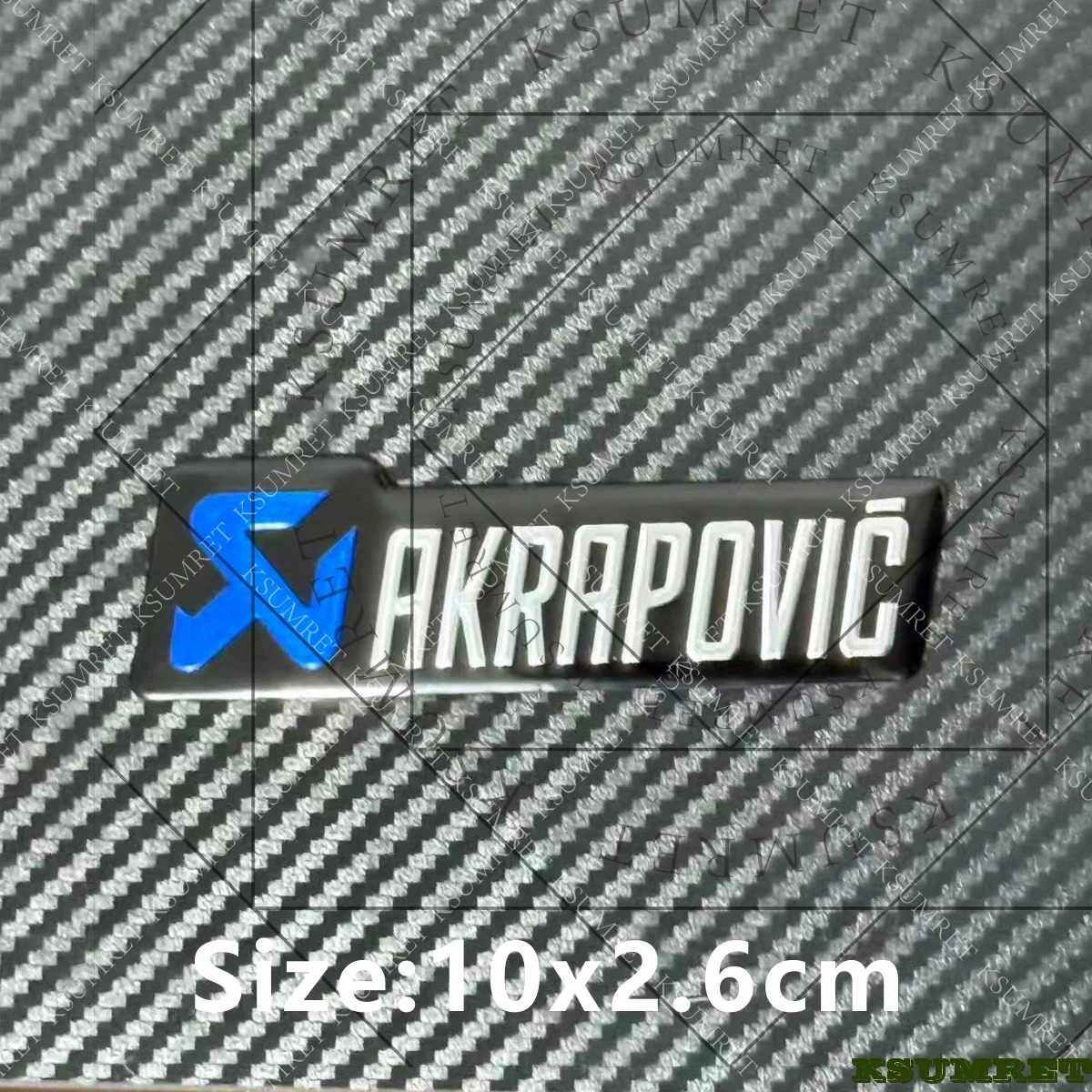 Bold Akrapovic Motorcycle Logo Decal Set 7 Bold Akrapovic Motorcycle Logo Decal Set - Image 7