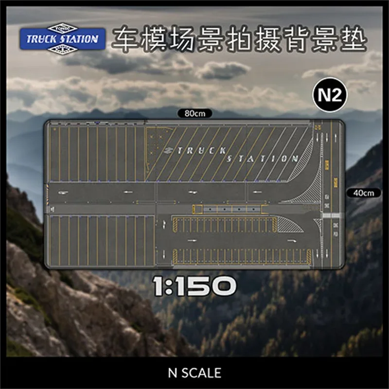 WELLY 80cm PVC Parking Scene Mat for Diecast Displays 2 WELLY 80cm PVC Parking Scene Mat for Diecast Displays - Image 2