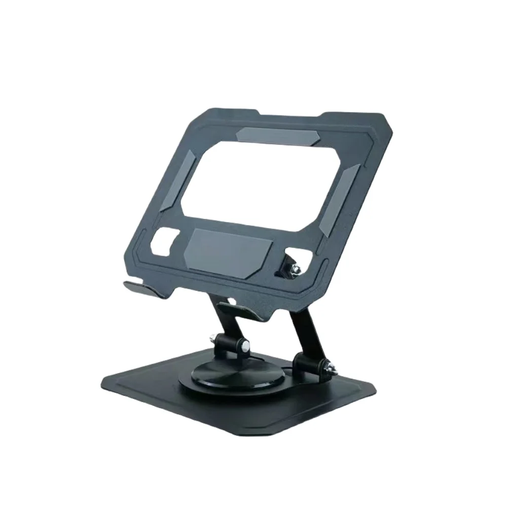 Black Foldable Aluminum Tablet Stand for iPad 7 Black Foldable Aluminum Tablet Stand for iPad - Image 7