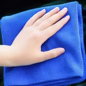 Bright Blue Microfiber Cleaning Towels 30x30cm (Pack of 10) 10 S164ef35eb64a4b858f714d5f6706b323P