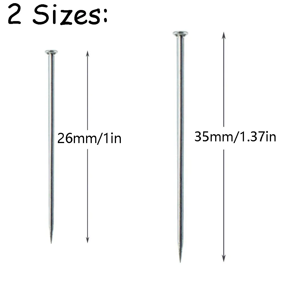 Stainless Steel Sewing Pins Set, 1000 Pieces 2 Stainless Steel Sewing Pins Set, 1000 Pieces - Image 2