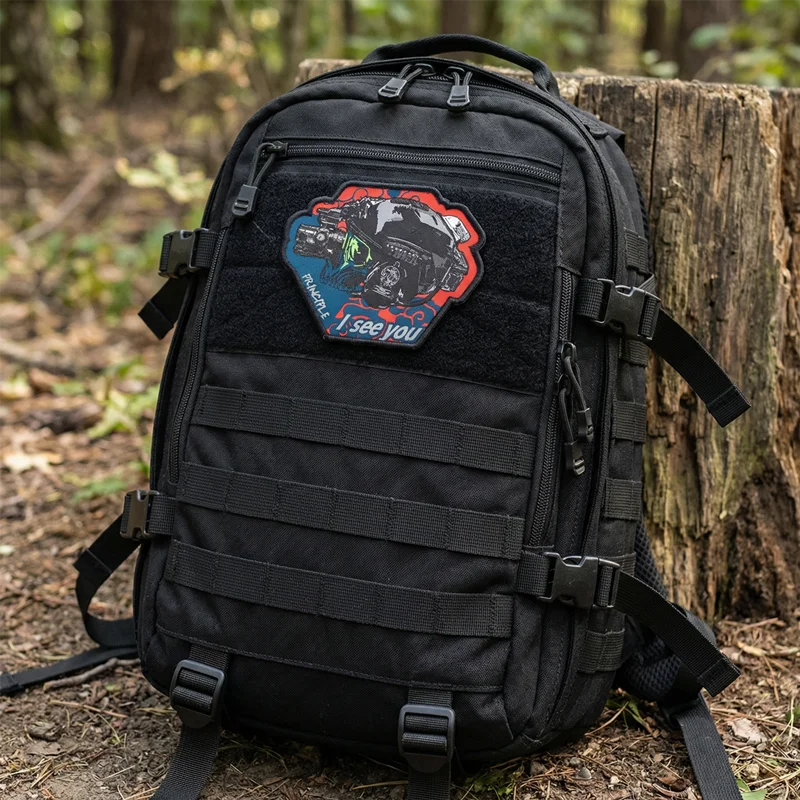 Tactical Skull Night Vision Patch 8.5x9cm 2 Tactical Skull Night Vision Patch 8.5x9cm - Image 2