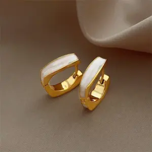 U-Shaped Geometric Hoop Earrings for Women 12 S16d707601e4b4f39b3fb858894b6cee26