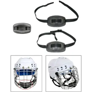 White Hockey & Football Helmet Chin Pad 11 S17040045e5674dfc837eed811af83df3B