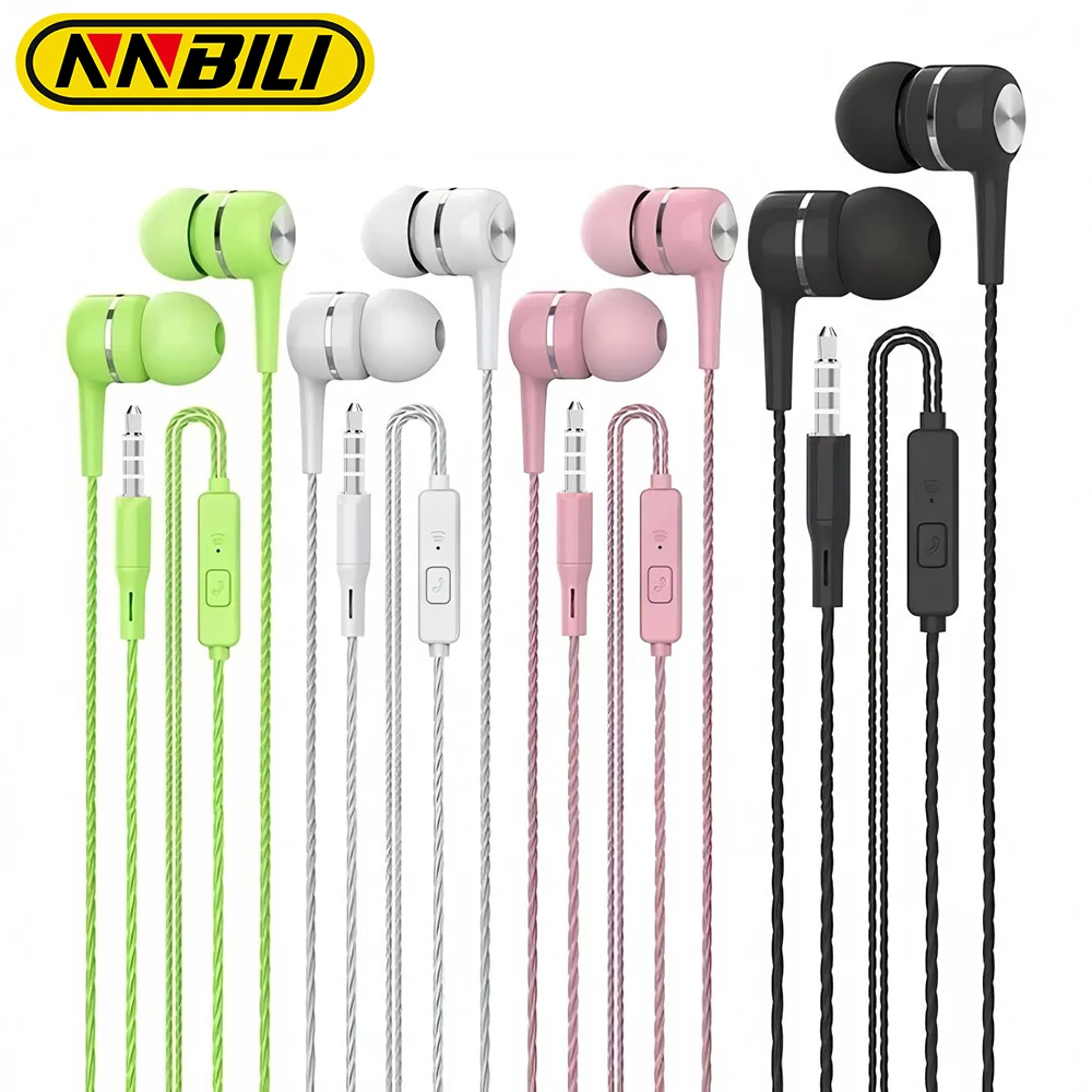 Vibrant Wired In-Ear Headphones set of 4 or 8 1 Vibrant Wired In-Ear Headphones set of 4 or 8
