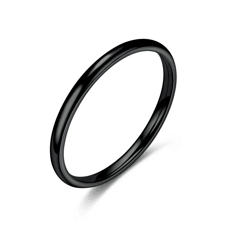 Minimalist Stainless Steel Wedding Band for Men and Women 10 Minimalist Stainless Steel Wedding Band for Men and Women - Image 10
