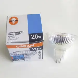 OSRAM GU5.3 20W Halogen Bulb 12V, 36° 6 S172b1609748b4dca870b076944cfa0394