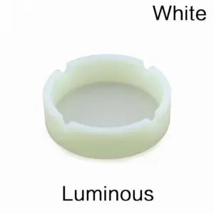 Glow-in-the-Dark Silicone Ashtray with Notches 16 S173f207ee5b945218b521eecd1a70550r