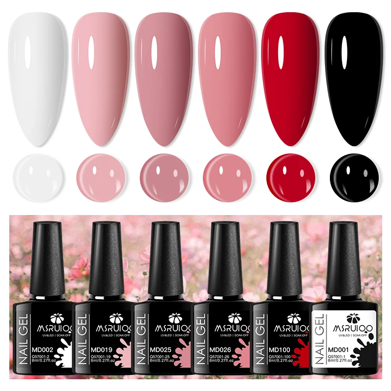 6-Pack UV/LED Gel Nail Polish Set 7 6-Pack UV/LED Gel Nail Polish Set - Image 7