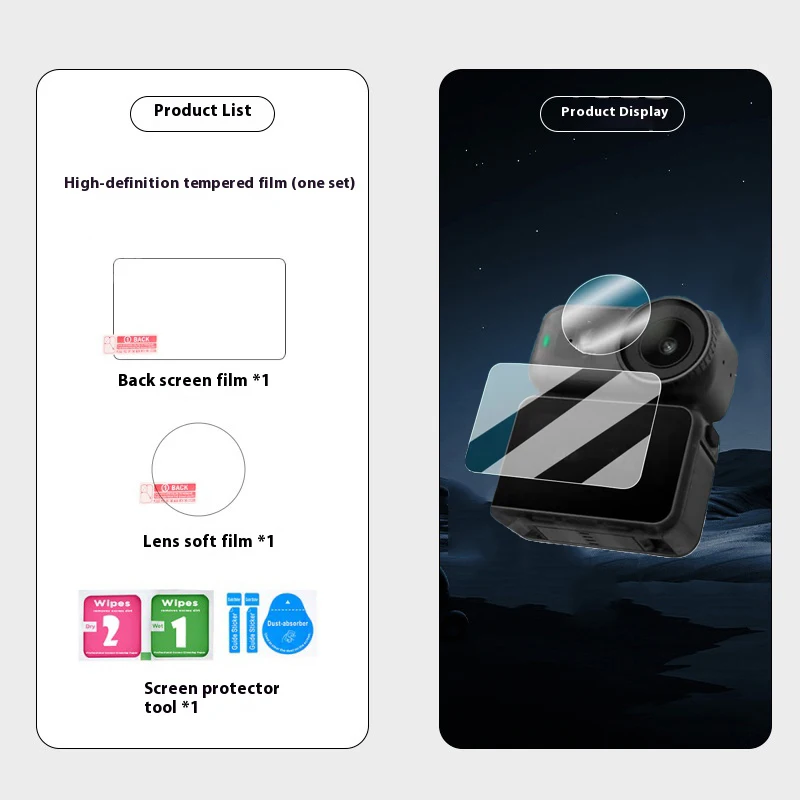 DJI OSMO Nano Tempered Glass Screen Protector 7 DJI OSMO Nano Tempered Glass Screen Protector - Image 7