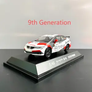 Honda Civic 9th & 10th Gen 1:43 Diecast Model 15 S18550fd3e9d245b2b474a2b2f94a32d1u
