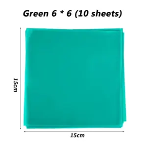 Durable 10-Pack Dental Dam Sheets for Safety 15 S185f6f5ee5f847298ac8c3cf09016c04Z