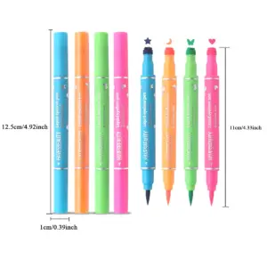 Dual-ended Liquid Eyeliner with Pattern Stamps 9 S186686fb31424b8e8d2b45d18efa91a6K