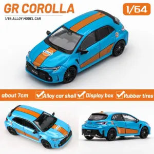 GCD Toyota Corolla GR 1:64 Diecast Model 12 S1877f4429a154fdb94bd1dc76ccca175i