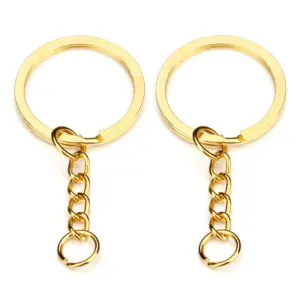 Elegant 30mm Metal Key Rings with Chains 12 S187813e870934400b631e4cb07bdd8cfN