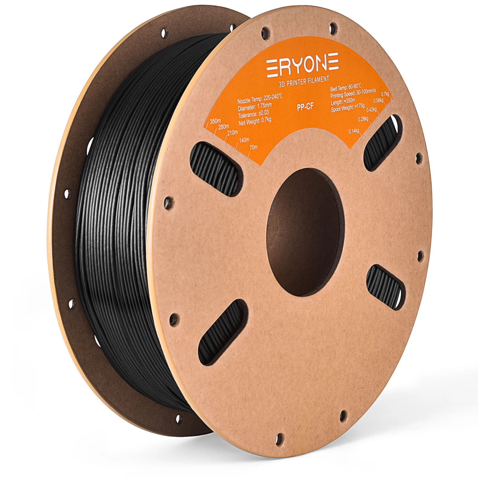 Eryone PP Carbon Fiber 3D Filament 700g 7 Eryone PP Carbon Fiber 3D Filament 700g - Image 7