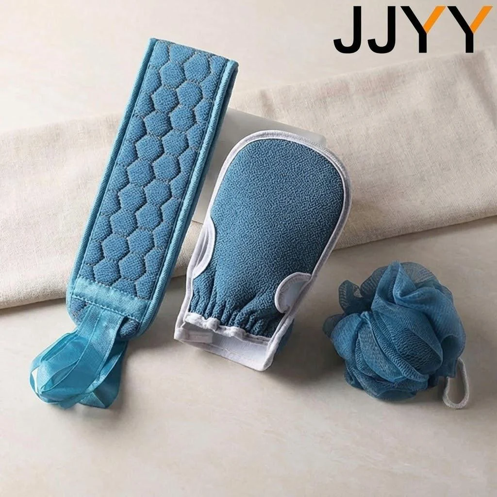 Exfoliating Bath Set with Back Scrubber and Gloves 7 Exfoliating Bath Set with Back Scrubber and Gloves - Image 7