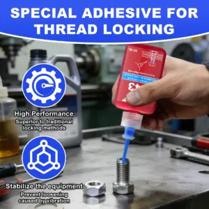JXUX Threadlocker 243/271 for Metal Fasteners 15 S18d05a20c0954532bf8814adb7424f00K