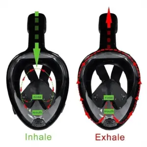 Full Face Snorkel Mask with 180° View 15 S191160343c1744258a9666562baba2ae5