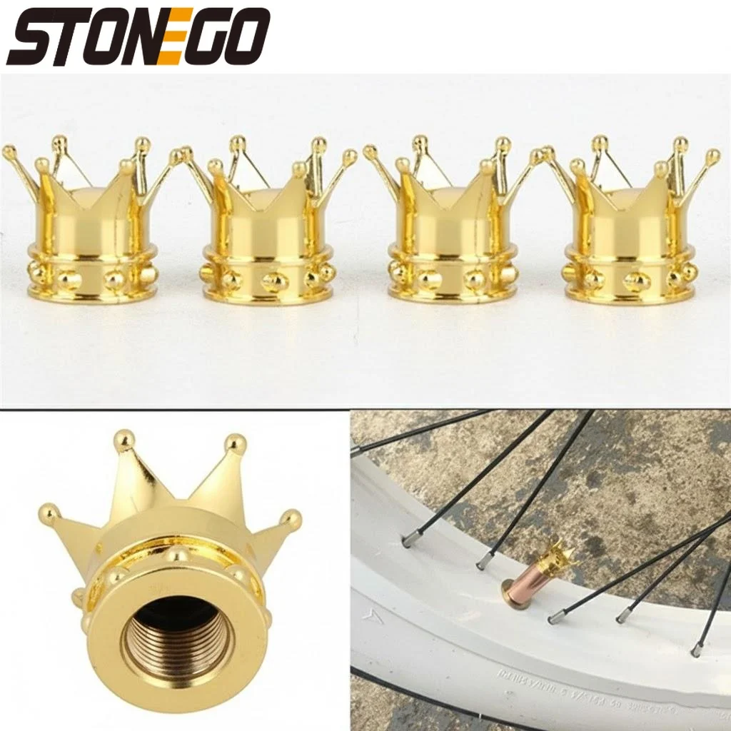 Crown Aluminum Valve Caps for Vehicles 1 Crown Aluminum Valve Caps for Vehicles