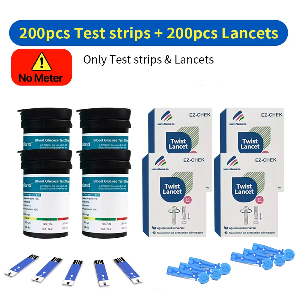 Blood Glucose Test Kit with 150 Strips & Lancets 3 Blood Glucose Test Kit with 150 Strips & Lancets - Image 3