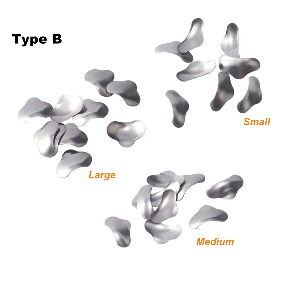 Stainless Steel Dental Matrices Set of 100 3 Stainless Steel Dental Matrices Set of 100 - Image 3