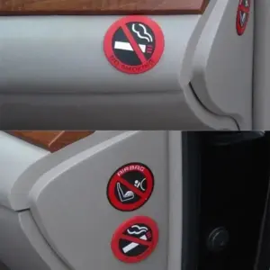 Vehicle No Smoking Sticker 5cm Vinyl 12 S19fdf3fd9f894d87b69fa76938638f4bg