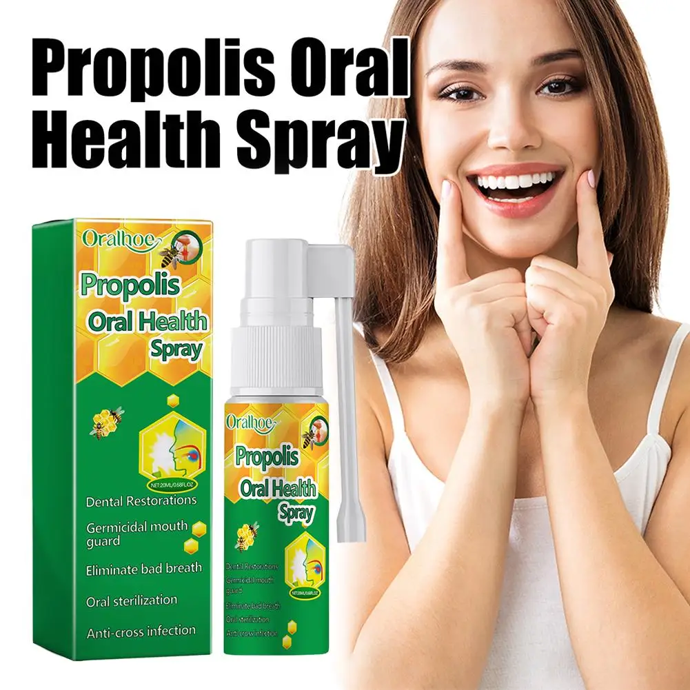 Herbal Propolis Oral Spray 20ml Pack of 1/5 2 Herbal Propolis Oral Spray 20ml Pack of 1/5 - Image 2