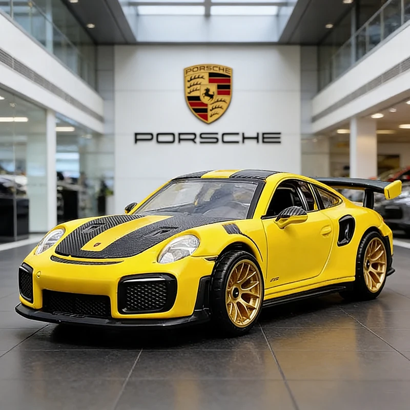 1:32 Porsche 911 GT2 RS Alloy Model 6 1:32 Porsche 911 GT2 RS Alloy Model - Image 6