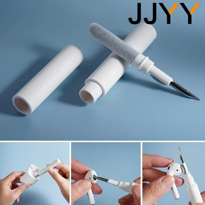 White Bluetooth Earbuds Cleaning Pen for Devices 5 White Bluetooth Earbuds Cleaning Pen for Devices - Image 5
