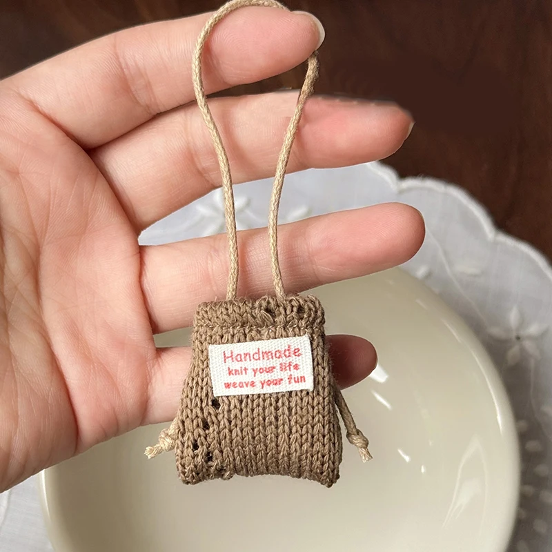 Miniature Knitted Doll Shoulder Bag in 4 Colors 10 Miniature Knitted Doll Shoulder Bag in 4 Colors - Image 10