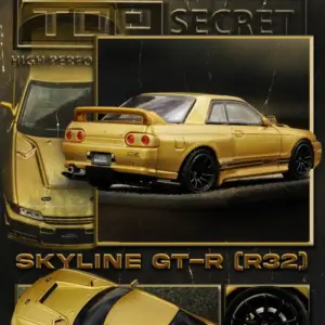 Nissan GTR R32 Top Secret 650R Die-Cast Model