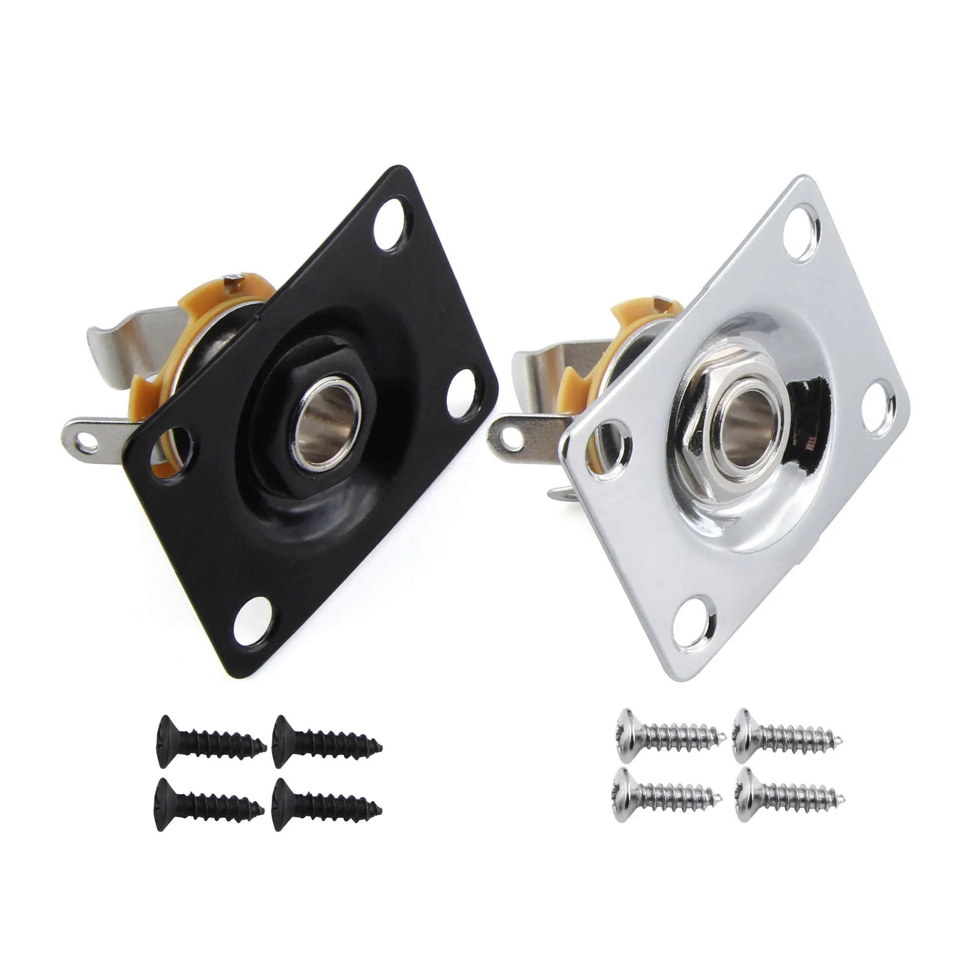 Durable 1/4" Mono Guitar Output Jack Set 2 Durable 1/4" Mono Guitar Output Jack Set - Image 2