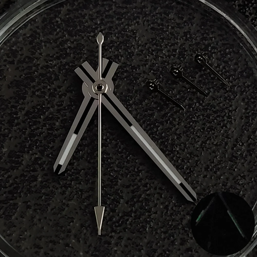 VK63 Movement Watch Hands Set with Luminous Seconds 7 VK63 Movement Watch Hands Set with Luminous Seconds - Image 7