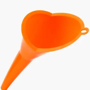 Bright Orange 29cm Long Stem Automotive Funnel 12 S1c9c4bfbf300465397a4927a13a8d789Q