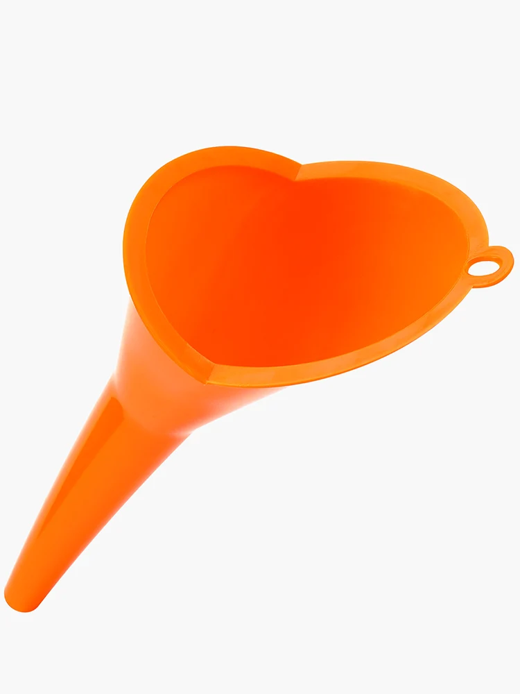 Bright Orange 29cm Long Stem Automotive Funnel 6 Bright Orange 29cm Long Stem Automotive Funnel - Image 6
