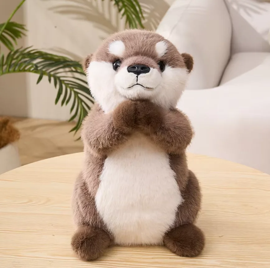 Kawaii Plush Otters Collection (25-35cm) 7 Kawaii Plush Otters Collection (25-35cm) - Image 7