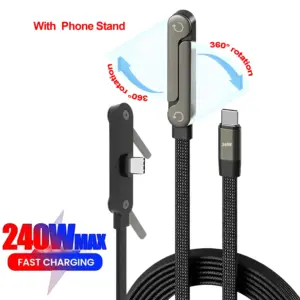 240W Dual-Function PD 2-in-1 Charging Cable 8 S1d15d03fbe5941aabe5c8127cfb8688fQ