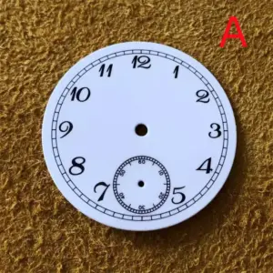 37mm ETA 6498 Watch Dial in White Enamel 15 S1d2304d9554249ccbc9d1848582db7d22
