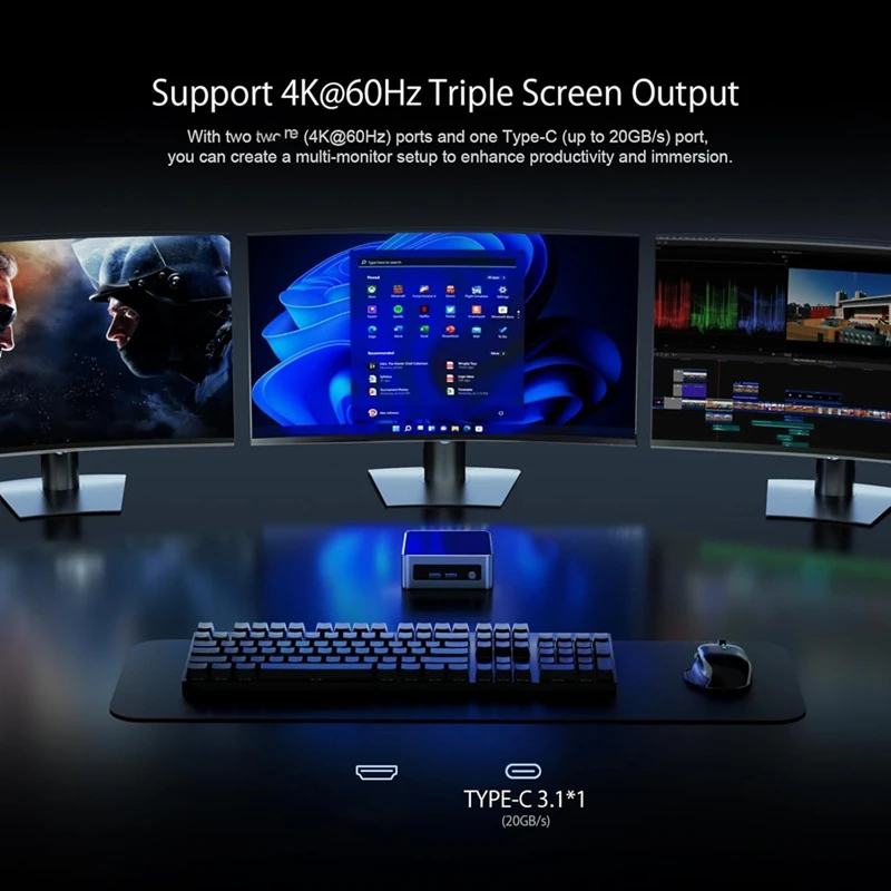 Mini PC Host with AMD Ryzen & 8K Support 5 Mini PC Host with AMD Ryzen & 8K Support - Image 5