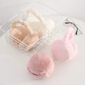 Plush Unisex Winter Earmuffs in Multiple Colors 11 S1e017bb1eeaa441f8608af825e3d0392e