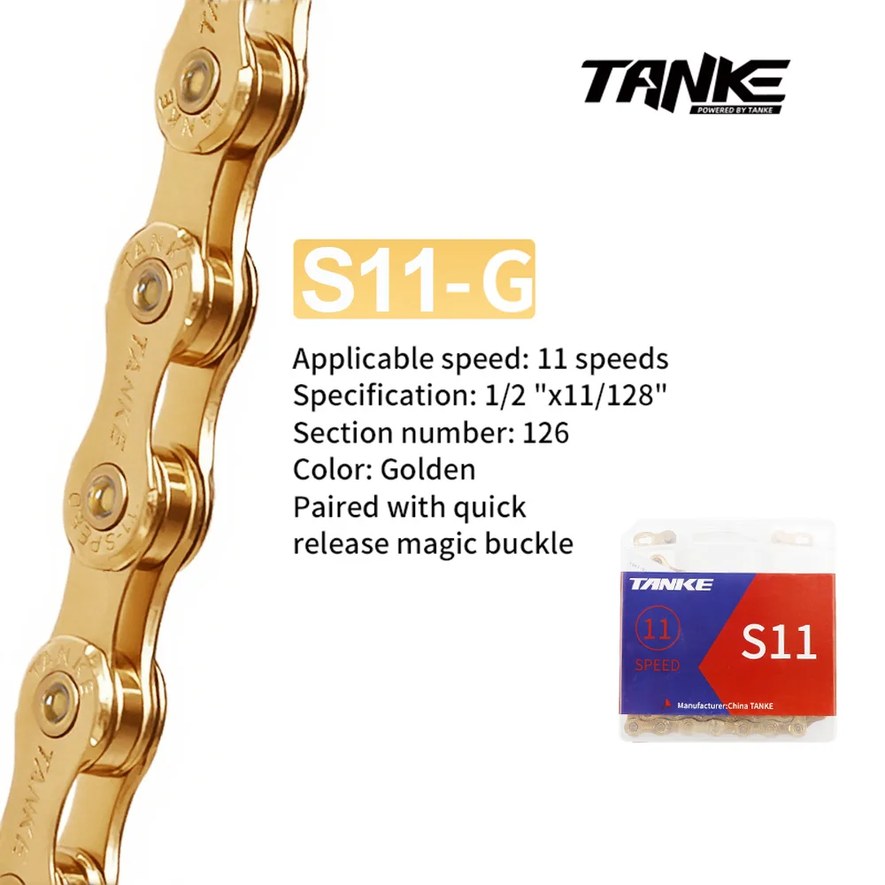 Vibrant TANKE Bicycle Chain for Bikes 9 Vibrant TANKE Bicycle Chain for Bikes - Image 9