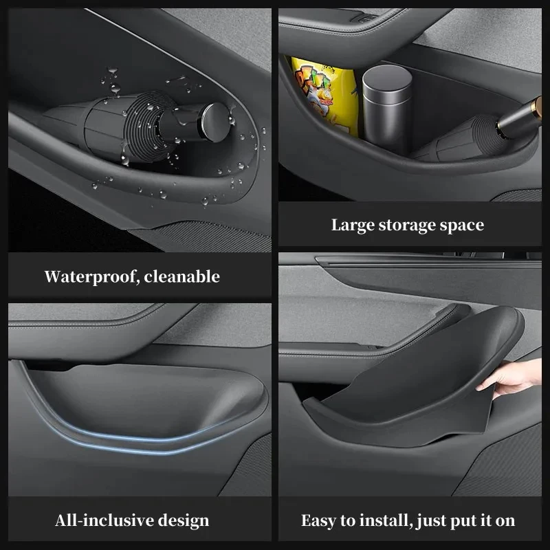 Model Y Juniper Door Handle Storage Boxes (Set of 4) 5 Model Y Juniper Door Handle Storage Boxes (Set of 4) - Image 5