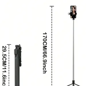 67-Inch Retractable Selfie Stick with Tripod 8 S1e9e96f41170443f81ab74ea545cbd36r