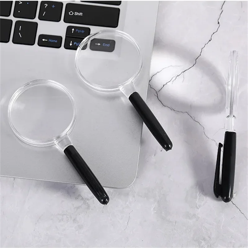 50mm Acrylic Handheld Magnifying Glass 5 50mm Acrylic Handheld Magnifying Glass - Image 5