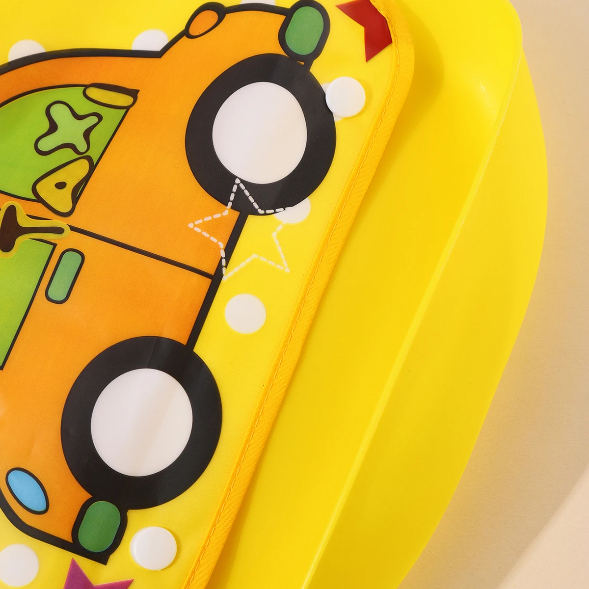 Vibrant Silicone Baby Bib Collection with Cartoon Prints 6 Vibrant Silicone Baby Bib Collection with Cartoon Prints - Image 6