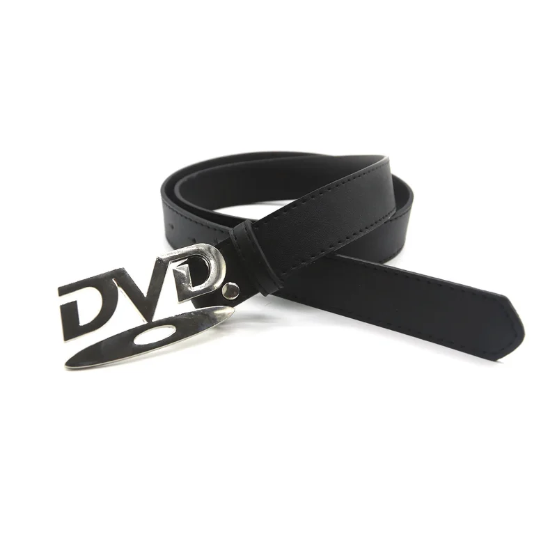 DVD Inspired Unisex Belt with Silver Buckle 4 DVD Inspired Unisex Belt with Silver Buckle - Image 4