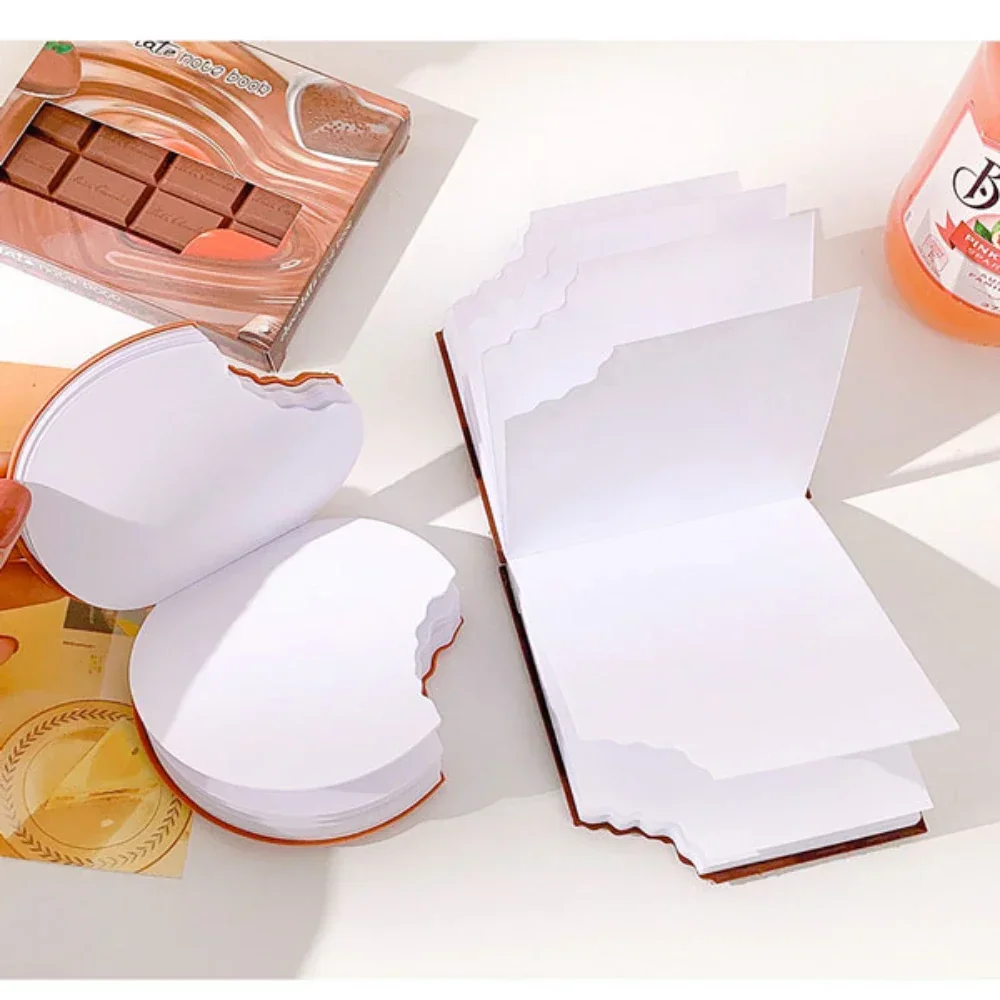 Chocolate Cookie-Shaped Notebook, 80 Sheets 2 Chocolate Cookie-Shaped Notebook, 80 Sheets - Image 2